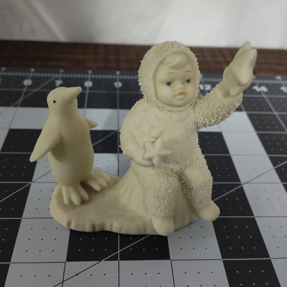 Department 56 Winter Tales of the Snowbabies Figurine Wishing on a Star